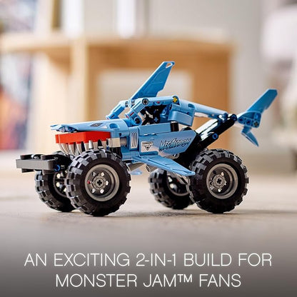 LEGO Technic Monster Jam Megalodon Building Set for Kids, Boys & Girls, Ages 7+ (New, Damaged Retail Box)