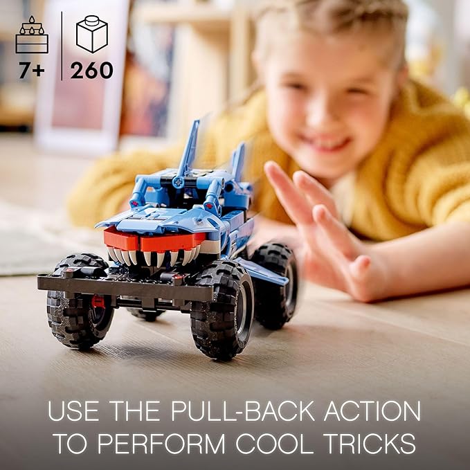 LEGO Technic Monster Jam Megalodon Building Set for Kids, Boys & Girls, Ages 7+ (New, Damaged Retail Box)