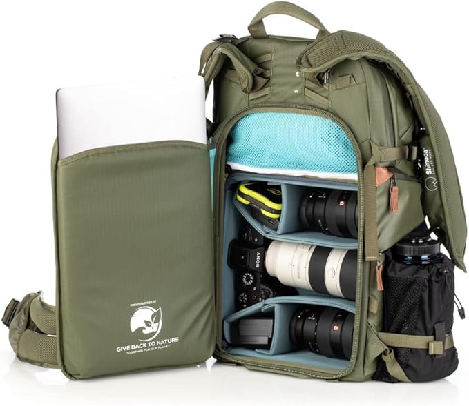 Shimoda Explore V2 30 Photo Backpack Starter Kit for DSLR Camera, Army Green (Like New)