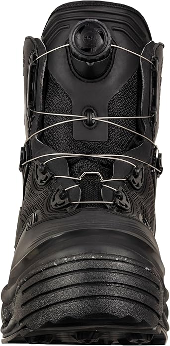 Korkers River Men's Ops Boa Wading Snow Boot, Interchangeable Felt & Vibram Sole (Like New)