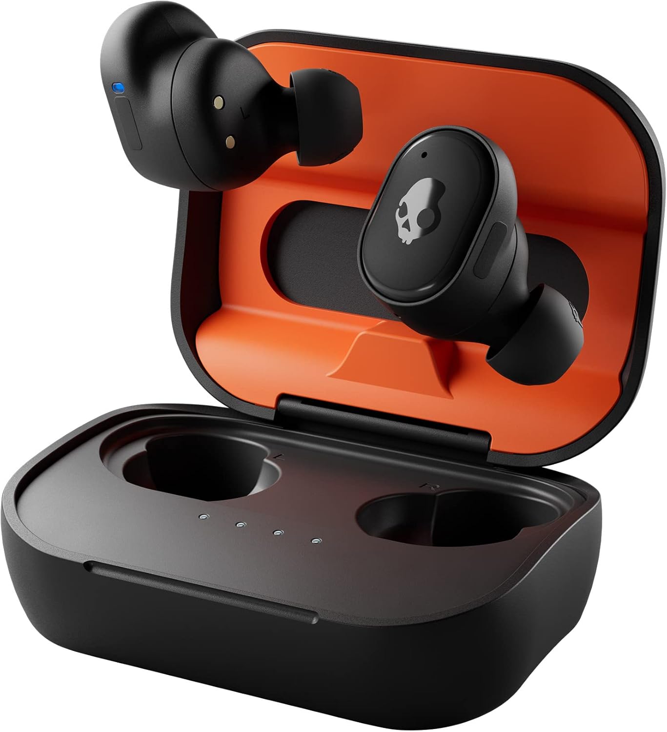Skullcandy Grind Fuel Adjustable Wireless Bluetooth Earbuds, 40 Hrs Battery Life (Used)