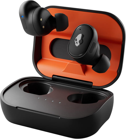 Skullcandy Grind Fuel Adjustable Wireless Bluetooth Earbuds, 40 Hrs Battery Life (Used)