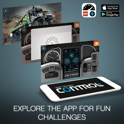 LEGO Technic App-Controlled Building Toy Set for Kid, 766 pieces - 2129 Pieces (Like New)