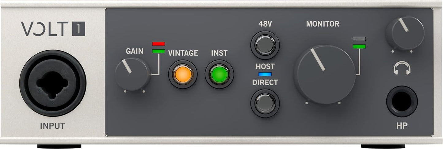 Universal Audio VOLT1 2-Channel USB Recording Studio Audio Interface, 1-in/2-out (Used)