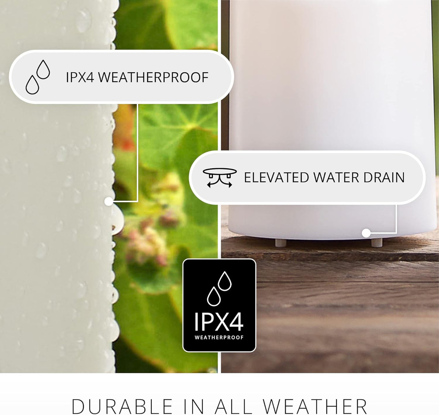 Luminara Realistic Artificial Moving Flame Pillar Candle, Battery Operated (Used)