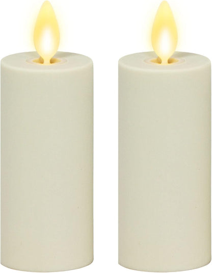 Luminara Outdoor Votive Flameless Moving Flame LED Candle, 1.2 Watts - Set of 2 (Like New)