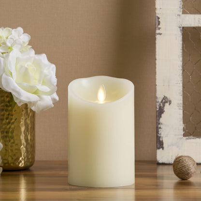 Luminara Flameless LED Battery Operated Pillar Candle for Indoor & Outdoor (Like New)