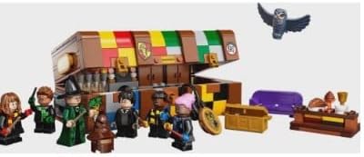 LEGO Harry Potter Hogwarts Magical Trunk Building Toy Idea for Kids - 603 Pieces (Like New)