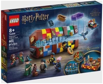 LEGO Harry Potter Hogwarts Magical Trunk Building Toy Idea for Kids - 603 Pieces (Like New)