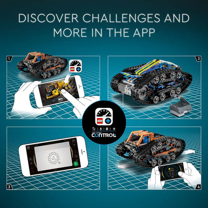 LEGO Technic App-Controlled Transformation Building Car Kit for Kids - 772 Pcs (New, Damaged Retail Box)