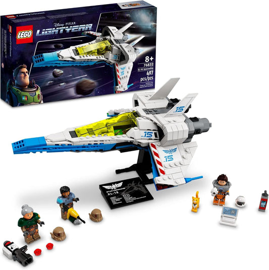 LEGO XL-15 Spaceship Pixar Lightyear Outer Space Toy w/ Buzz Minifigure, 497 Pcs (Like New)