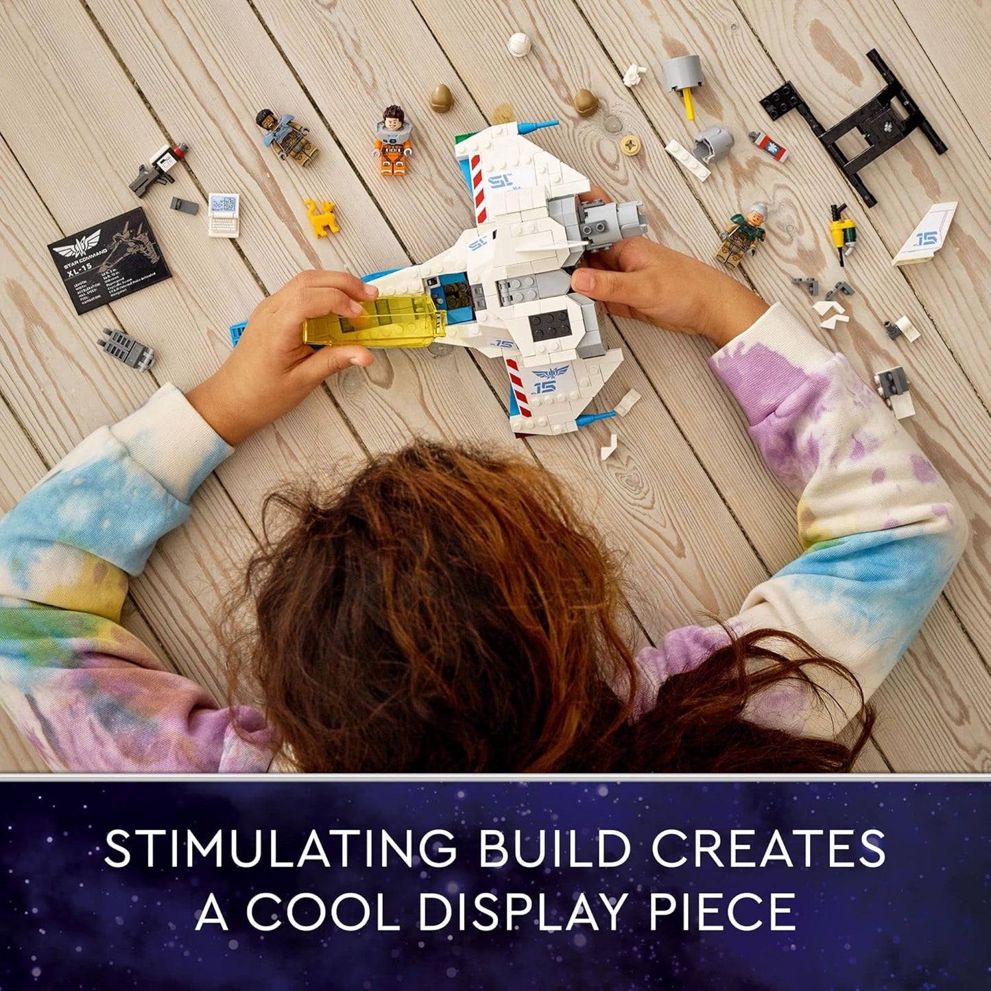 LEGO XL-15 Spaceship Pixar Lightyear Outer Space Toy w/ Buzz Minifigure, 497 Pcs (Like New)