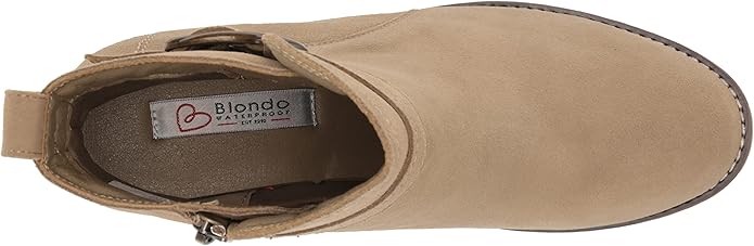 Blondo B7328 Dagger Waterproof Fashion Boots for Women, Leather Upper/Synthetic (Like New)