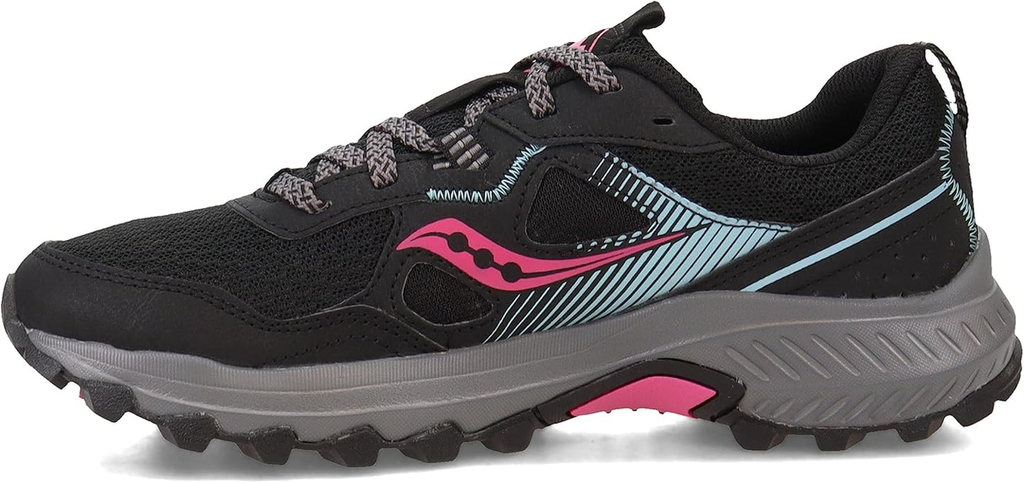Saucony S10744-10 Women's Mesh Excursion Tr16 Trail Running Shoe, Rubber Sole (Like New)