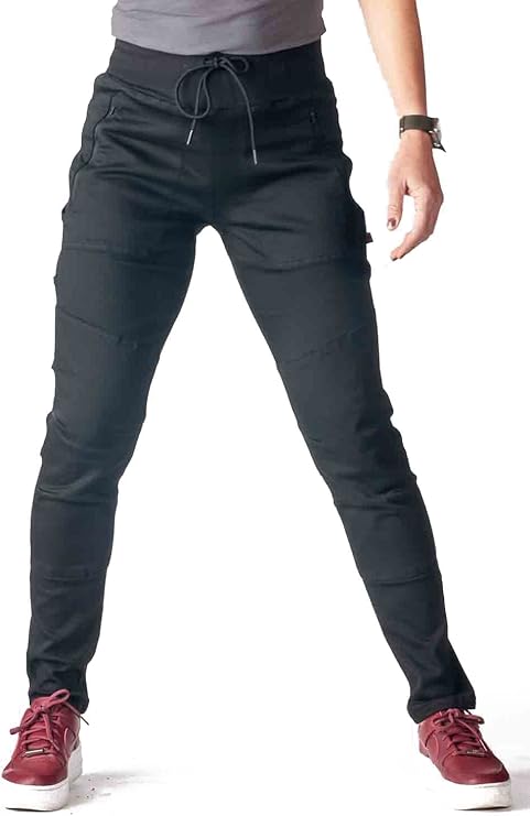 Dovetail Workwear Mid-high Rise Waist Sweatpant for Women, Black Denim - Size 24 (Like New)