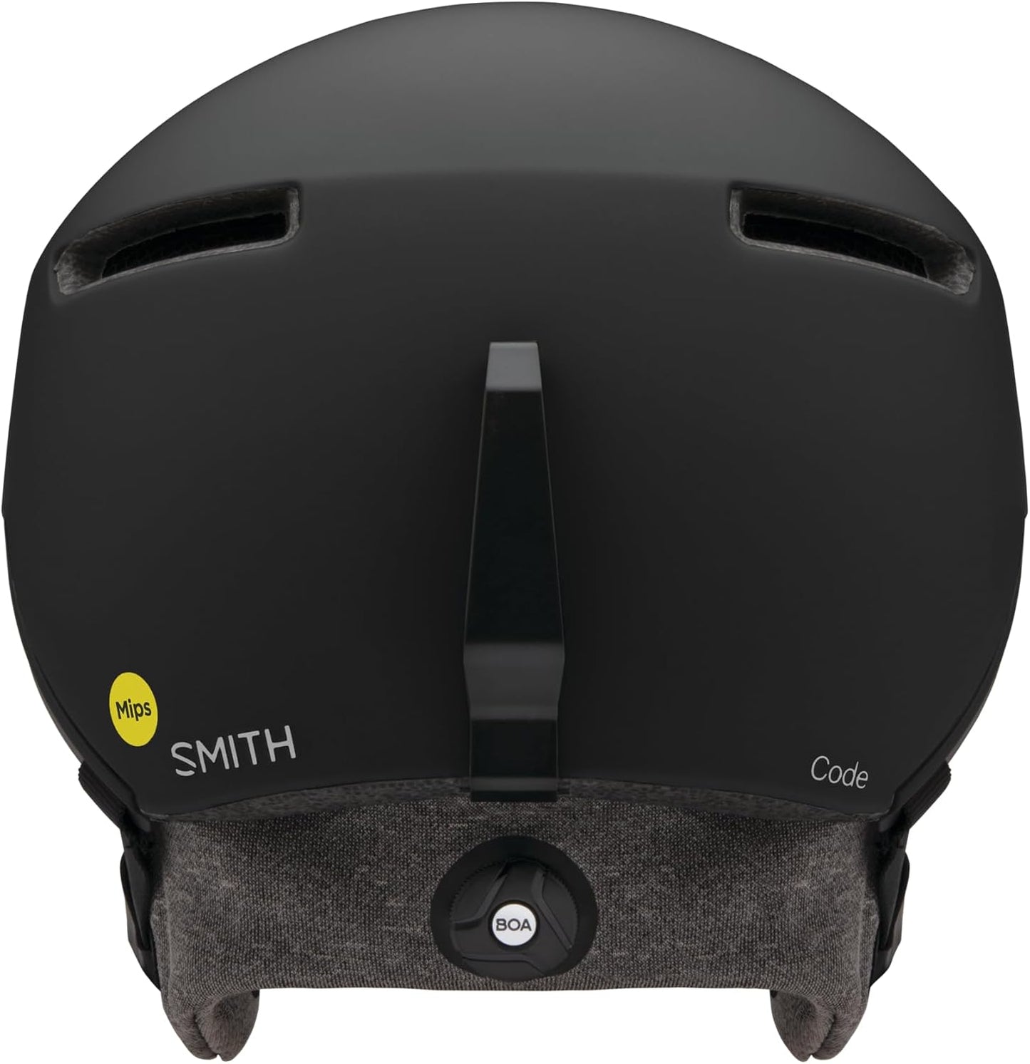 SMITH Code MIPS Lightweight Cycling Snow Helmet for Unisex, Matte Black, Large (Used, No Retail Box)