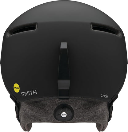 SMITH Code MIPS Lightweight Cycling Snow Helmet for Unisex, Matte Black, Large (Used, No Retail Box)