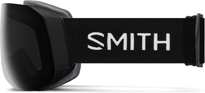 SMITH 4D MAG Snow Goggles with ChromaPop Sun Black Lens for Snowboarding, Black (Like New, No Retail Box)