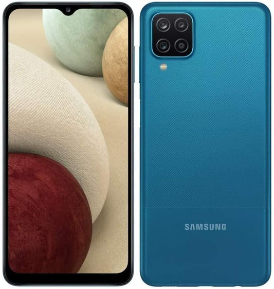Samsung Galaxy A12 4G 2020 32GB+4GB 6.5" Dual SIM AT&T Unlocked Smartphone, Blue (Used)