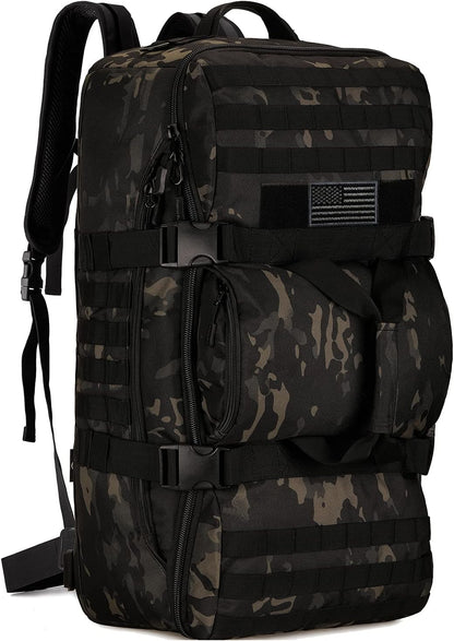 Protector Plus Waterproof Tactical Travel Backpack with 9-Pockets for Adult (Like New, No Retail Box)