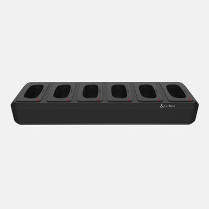Cobra CH6-PX650 Gang Battery Charger with 6 Port Charging Dock for PX655, 240V (Like New)