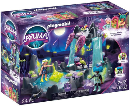 Playmobil Moon Fairy Lake Flowers Plastic Toy Playset for Kid, Pastel, 84 Pieces (Like New)