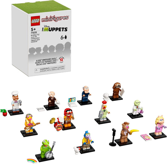 LEGO Cartoon Miniature Minifigures Toy Building Kit for Kid, Ages 5 & up, 43 pcs (Like New)