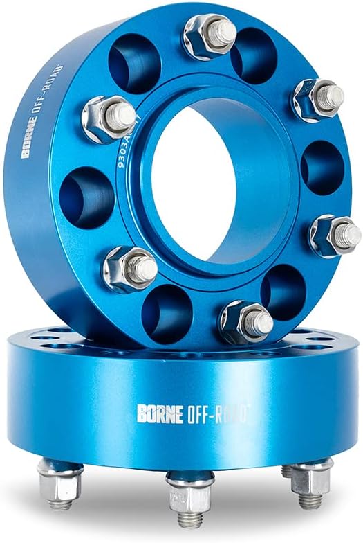 Mishimoto BNWS-001-350BL Wheel Spacers Compatible with Ford Bronco/Ranger, Blue (Used)