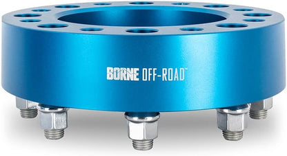 Mishimoto BNWS-002-500BL Blue Borne Off-Road Wheel Spacers for Ford F-250/F-350 (Like New)