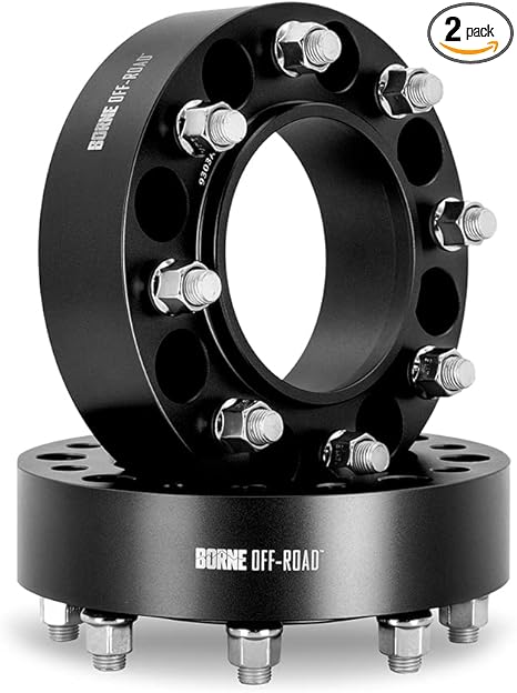 Mishimoto Borne 1" Off-Road Wheel Spacers for Toyota Tacoma and 4Runner - Black (Like New)