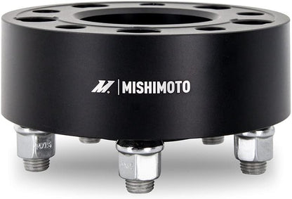 Mishimoto MMWS-001-500BK Aluminium Wheel Spacers, M14 X 1.5, 2-Inch Thick, Black (Used)