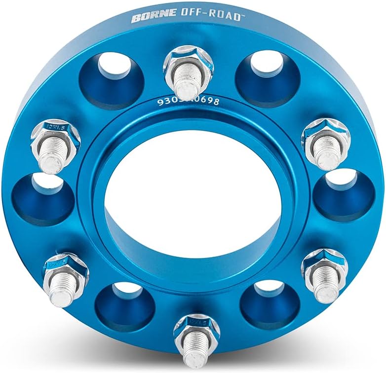 Mishimoto BNWS-001-300BL Borne Off-Road Wheel Spacers for Ford Bronco, Blue (Like New)