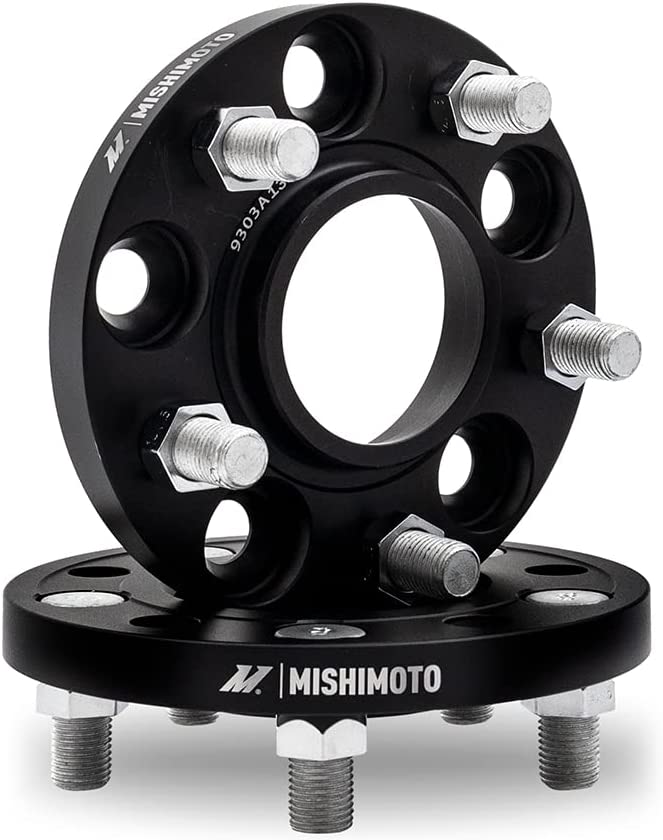 Mishimoto MMWS-002-150BK Wheel Spacers for Honda Civic/Accord, 5X114.3 - Black (Like New)