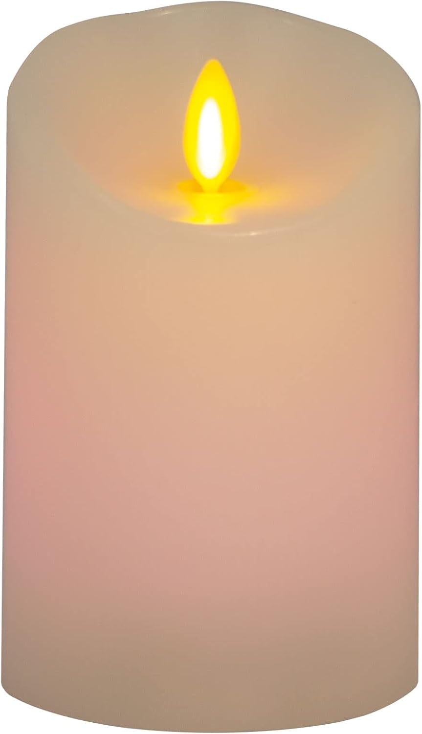 Luminara Paraffin Wax Flameless Changing LED Candle for Indoor, Battery Operated (Like New)