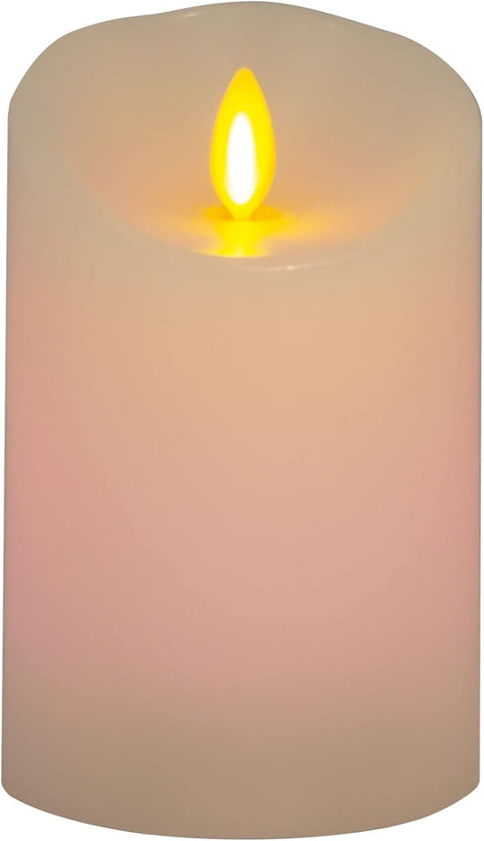 Luminara Paraffin Wax Flameless Changing LED Candle for Indoor, Battery Operated (Like New)