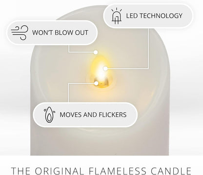 Luminara Paraffin Wax Flameless Changing LED Candle for Indoor, Battery Operated (Like New)