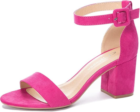 Chinese Laundry Jody Heeled Sandal for Women, Synthetic Upper, Man Made Sole (Used)