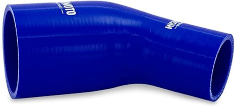 Mishimoto MMCP-R45-17525BL 45° Silicone Transition Coupler, 1.75" to 2.50", Blue (New)