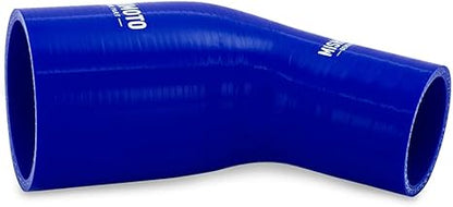 Mishimoto MMCP-R45-17525BL 45° Silicone Transition Coupler, 1.75" to 2.50", Blue (New)
