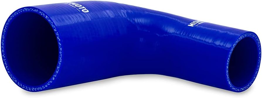 Mishimoto MMCP-R90-2030BL 90-Degree Silicone Transition Coupler, 2" to 3", Blue (New)
