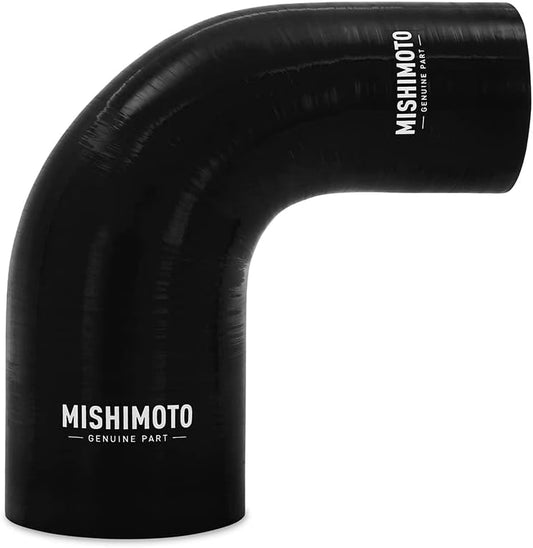 Mishimoto MMCP-R90-2535BK 90° Silicone Transition Coupler, 2.5" to 3.5", Black- (Like New)