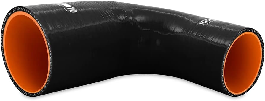 Mishimoto MMCP-R90-2535BK 90° Silicone Transition Coupler, 2.5" to 3.5", Black- (Like New)