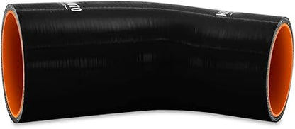Mishimoto MMCP-R45-27530BK 45° Silicone Transition Coupler, 2.75" to 3", Black (New)
