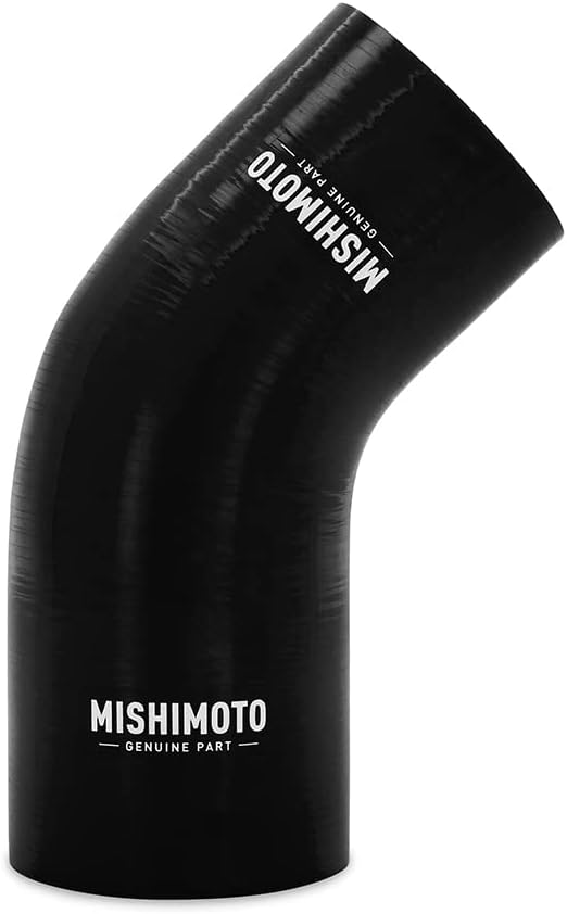 Mishimoto MMCP-R45-20225BK 45° Silicone Transition Coupler, 2" to 2.25" - Black (New)