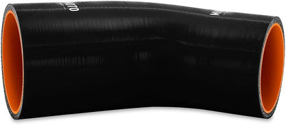 Mishimoto MMCP-R45-20225BK 45° Silicone Transition Coupler, 2" to 2.25" - Black (New)