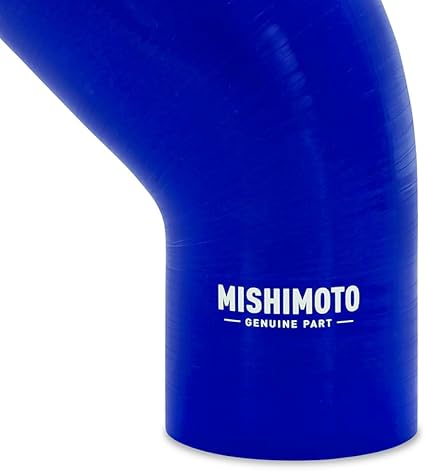 Mishimoto MMCP-R45-2030BL 45° Silicone Transition Coupler, 2.00" to 3.00", Blue (New)