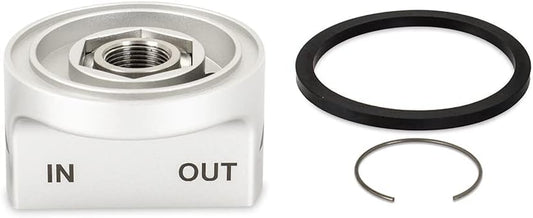 Mishimoto MMOC-FTO-34IN Remote Oil Filter Take-Off Plate, 3/4-16 (New)