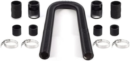 Mishimoto MMAH-U36BK Universal Flexible Stainless Steel Radiator Hose Kit, 36" (Like New)