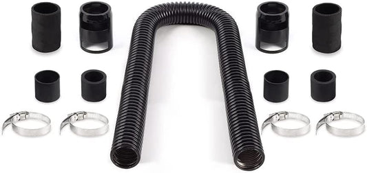 Mishimoto MMAH-U36BK Universal Flexible Stainless Steel Radiator Hose Kit, 36" (Like New)