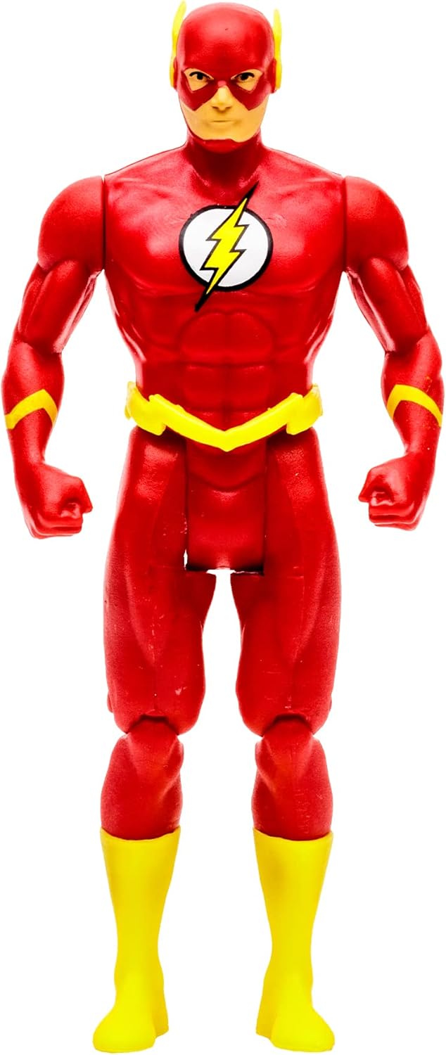 McFarlane Toys DC Super Powers The Flash Retro Collectible Action Figure (Like New)